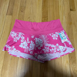 Women's ROXY Pink & White Floral Athletic Board Shorts XL SKU665